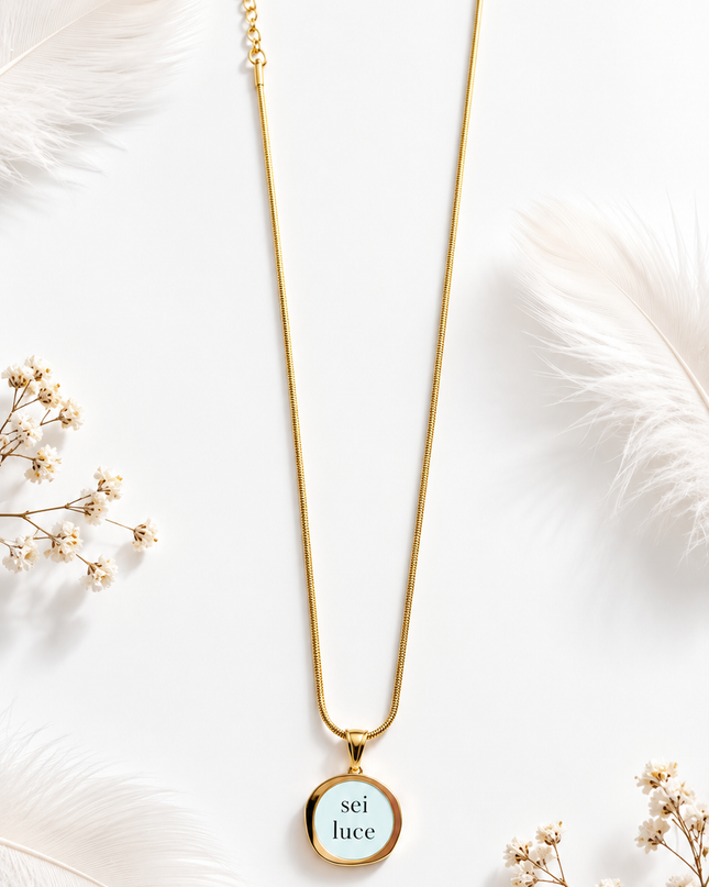 Collana con charm “Sei luce”
